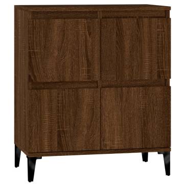 Classic Brown Oak Sideboard - 60x35x70 cm | Hipo Market