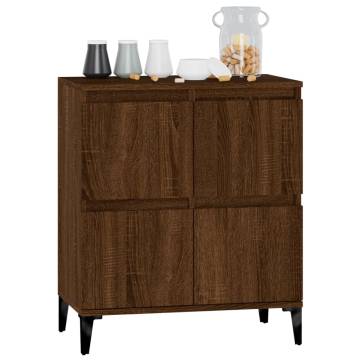 Classic Brown Oak Sideboard - 60x35x70 cm | Hipo Market