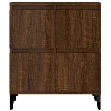 Classic Brown Oak Sideboard - 60x35x70 cm | Hipo Market