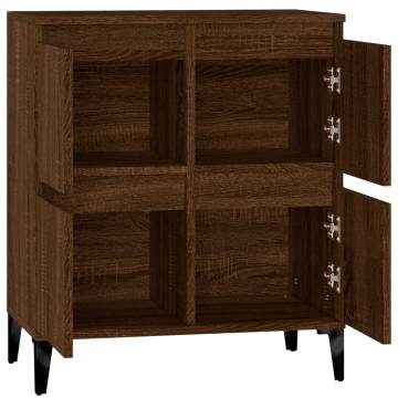 Classic Brown Oak Sideboard - 60x35x70 cm | Hipo Market