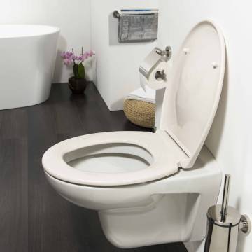 Tiger Soft-Close Toilet Seat Ventura Duroplast Cream | HipoMarket