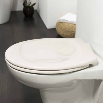 Tiger Soft-Close Toilet Seat Ventura Duroplast Cream | HipoMarket