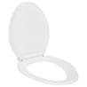 Soft-close Toilet Seat with Quick-release Design White Colour white Size 47 x 35 cm Quantity in Package 1 