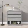 Stylish Grey Sonoma Sideboard - 70x41x75 cm | HipoMarket