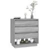 Stylish Grey Sonoma Sideboard - 70x41x75 cm | HipoMarket