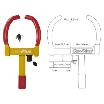 ProPlus Wheel Clamp Universal 341341 - Secure Your Vehicle