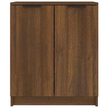 Shoe Cabinet Brown Oak - Elegant Storage Solution | HipoMarket