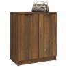 Shoe Cabinet Brown Oak - Elegant Storage Solution | HipoMarket