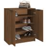 Shoe Cabinet Brown Oak - Elegant Storage Solution | HipoMarket