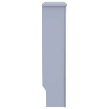 Stylish Grey MDF Radiator Cover - 78 cm | Hipo Market