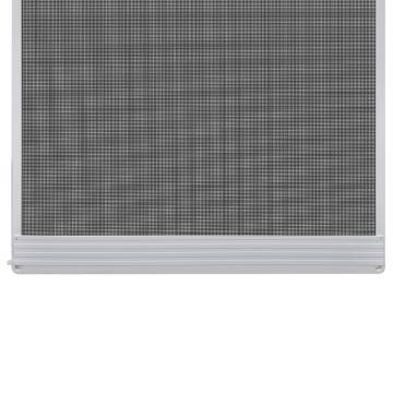 White Hinged Insect Screen for Doors - 120x240 cm | Hipomarket