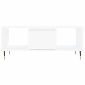 Elegant White Coffee Table | 90x50x36.5 cm | Hipomarket