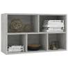 Book Cabinet/Sideboard in Concrete Grey - Stylish & Practical