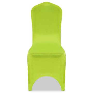 Stretch Chair Cover Set - 4 pcs Apple Green | Hipomarket