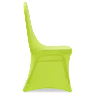 Stretch Chair Cover Set - 4 pcs Apple Green | Hipomarket