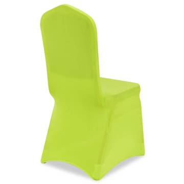 Stretch Chair Cover Set - 4 pcs Apple Green | Hipomarket