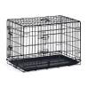 Karlie Dog Crate with 2 doors 77x47x54 cm Black Size 77 x 47 x 54 cm 