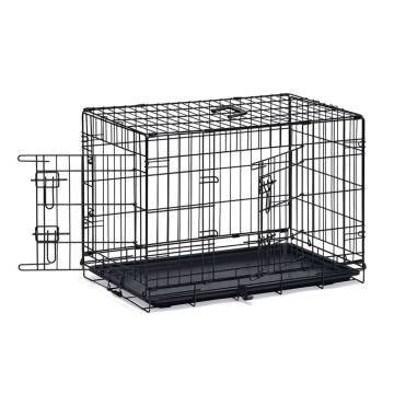 Karlie Dog Crate with 2 Doors - 77x47x54 cm Black | HipoMarket