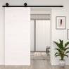 Barn Door White 90x1.8x204.5 cm Solid Wood Pine Colour white Size 90 x 1.8 x 204.5 cm Quantity in Package 1 