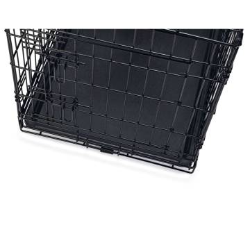 Karlie Dog Crate with 2 Doors - 77x47x54 cm Black | HipoMarket