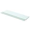 Clear Glass Shelves 2 pcs – 60x12 cm for Modern Display