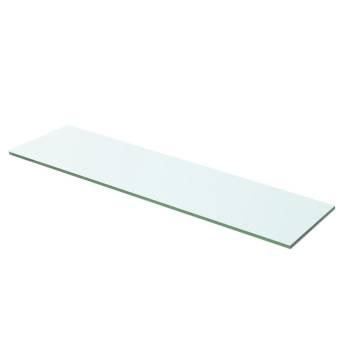 Clear Glass Shelves 2 pcs – 60x12 cm for Modern Display