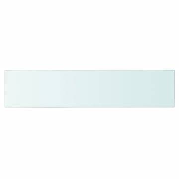 Clear Glass Shelves 2 pcs – 60x12 cm for Modern Display