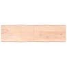 Solid Wood Live Edge Table Top - 220x60 cm | Hipo Market