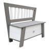 AXI Corky Grey & White Storage Bench – Stylish & Practical