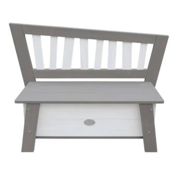 AXI Corky Grey & White Storage Bench – Stylish & Practical