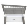 AXI Corky Grey & White Storage Bench – Stylish & Practical