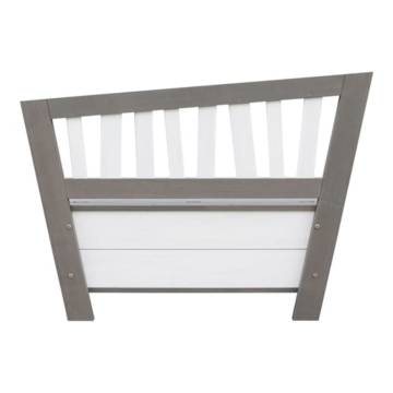 AXI Corky Grey & White Storage Bench – Stylish & Practical