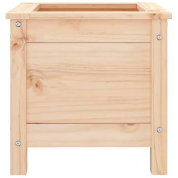 Garden Planter 40x40 cm - Solid Wood Pine for Your Garden