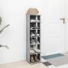 Shoe Cabinet Concrete Grey | Compact & Stylish Storage Solution