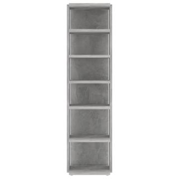 Shoe Cabinet Concrete Grey | Compact & Stylish Storage Solution