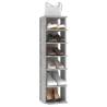 Shoe Cabinet Concrete Grey | Compact & Stylish Storage Solution