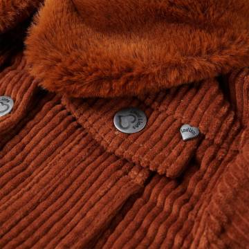 Kids' Corduroy Jacket Cognac | High-Quality & Affordable