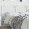 Metal Headboard White 160 cm Colour white Size 160 cm Quantity in Package 1 