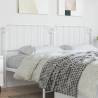 Metal Headboard White 193 cm Colour white Size 193 cm Quantity in Package 1 