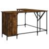 Smoked Oak Desk 141x141 cm - Stylish & Durable | Hipomarket UK