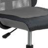 Comfortable Grey and Black Mesh Office Chair - Hipomarket