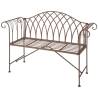 Esschert Design Old English Garden Bench MF009 - Classic Metal Style