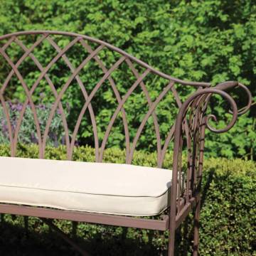 Esschert Design Old English Garden Bench MF009 - Classic Metal Style