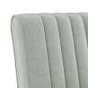 Slipper Chair Light Grey Velvet - Comfort & Style