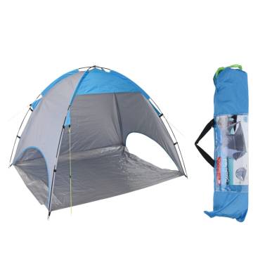 Probeach Beach Tent - Blue & Grey | 220x120x115 cm