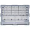 Multi-Drawer Organiser with 40 Drawers - 52x16x37.5 cm