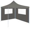 Gazebo Sidewall with Windows 4x2 m - Durable Anthracite Design
