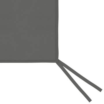 Gazebo Sidewall with Windows 4x2 m - Durable Anthracite Design