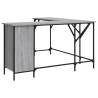 Desk Grey Sonoma 141x141x75 cm Engineered Wood | Hipomarket