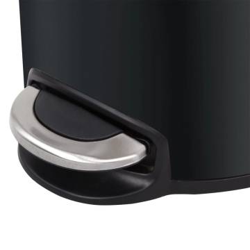 EKO Pedal Bin Artistic 30L Matte Black - Stylish & Functional